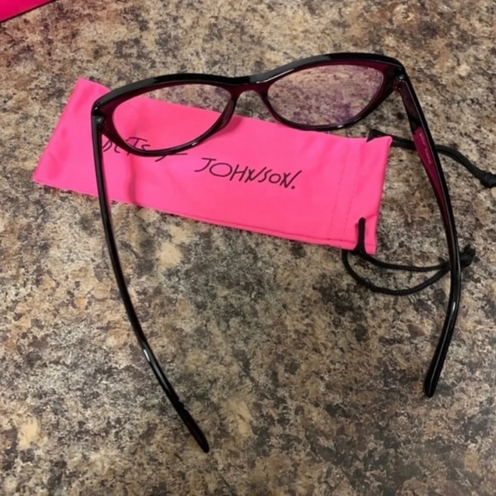NTW BETSEY JOHNSON BLUE LIGHT GLASSES - Picture 6 of 6